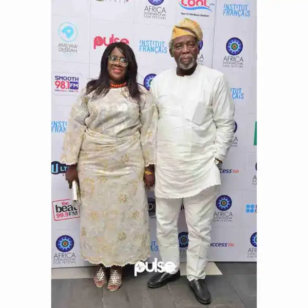 Olu Jacobs, Joke Silva, Omotola, Tboss, Others Attend AFRIF Festival (Photos) 